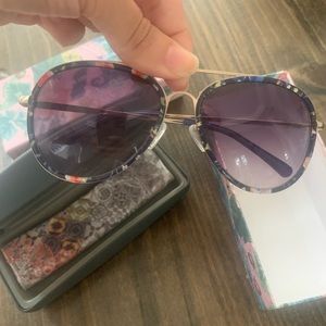 Johnny Was Aviators Multicolor Floral New!